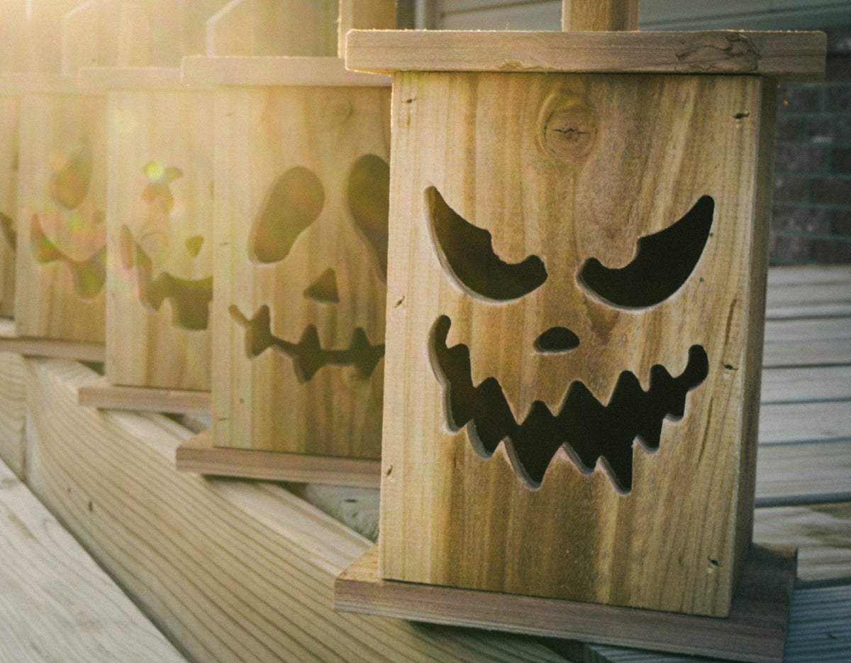 Cedar Jack O' Lantern