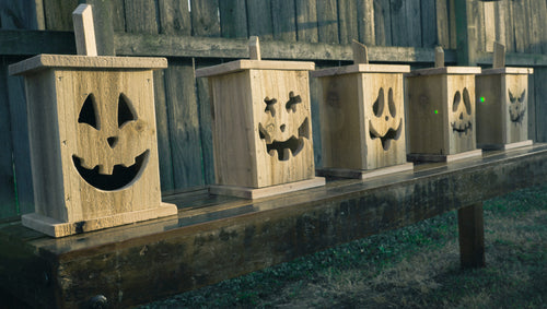 Cedar Jack O' Lantern