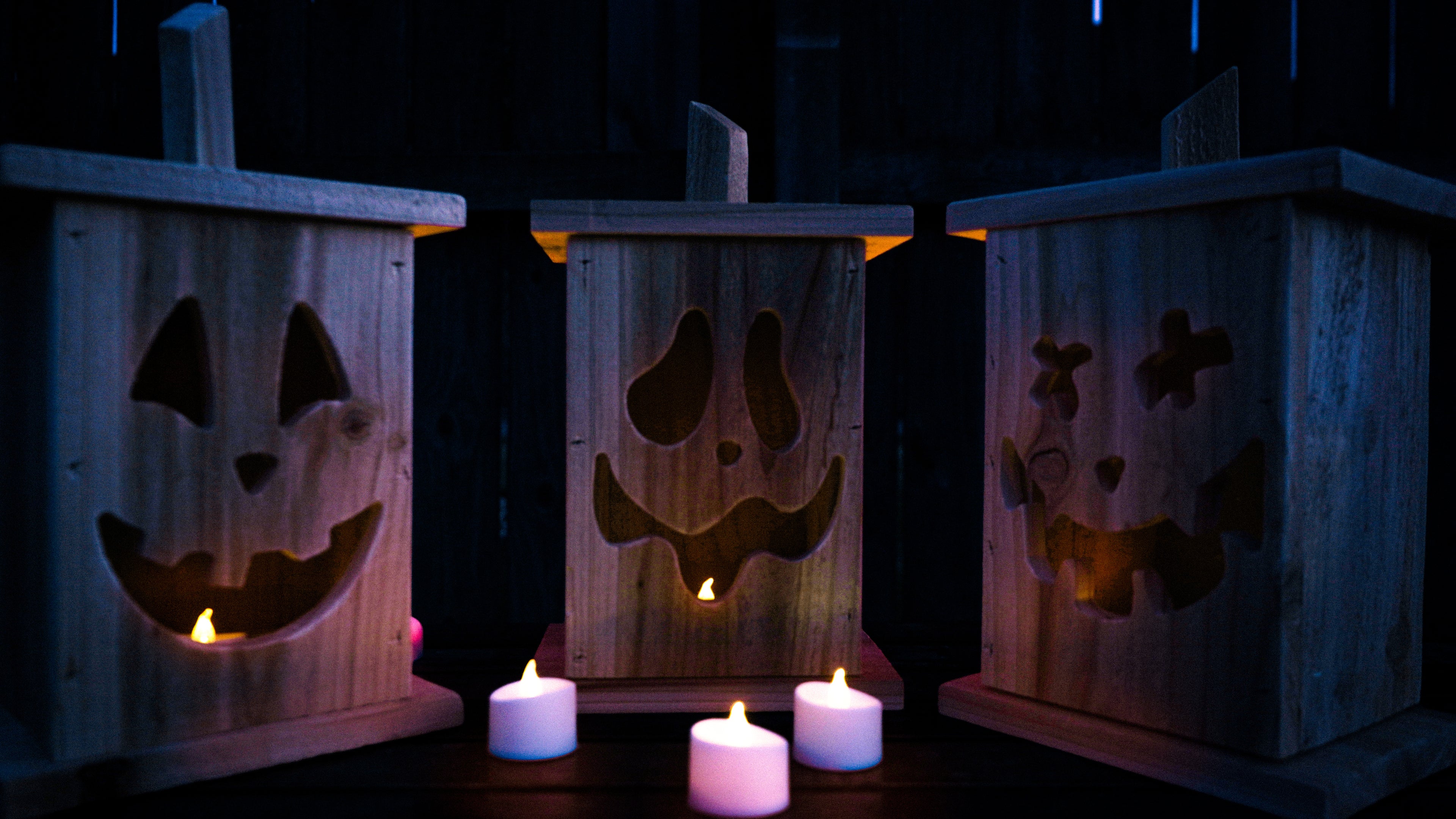 Cedar Jack O' Lantern